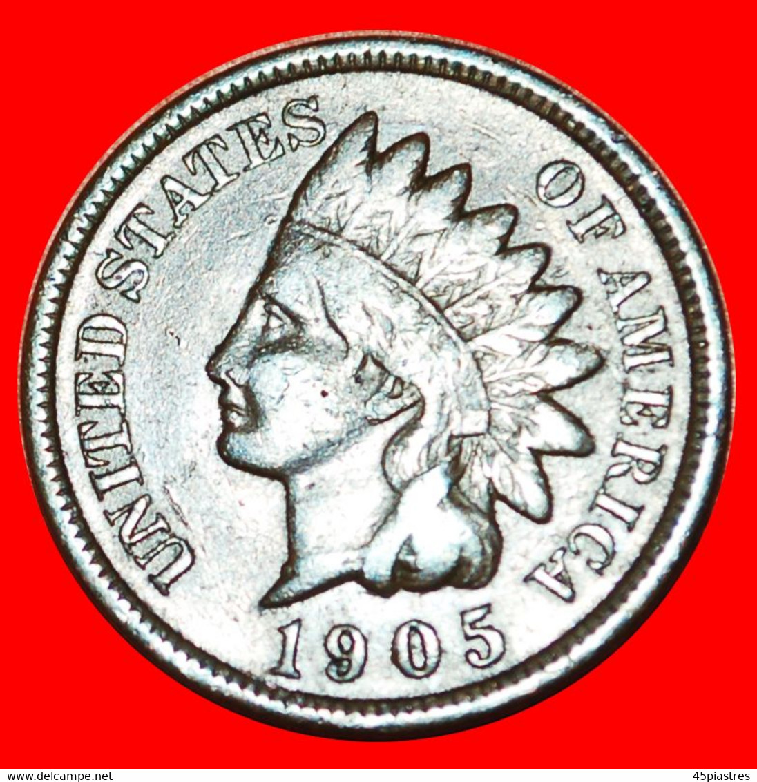 * INDIAN HEAD (1864-1909): USA ★ 1 CENT 1905 DISCOVERY COIN UNPUBLISHED! LOW START ★ NO RESERVE! - 1859-1909: Indian Head