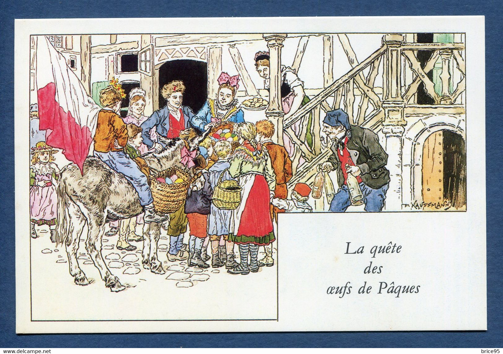 ⭐ France - Carte Postale - Paul Kauffmann - La Quête Des Oeufs De Pâques ⭐ - Kauffmann, Paul