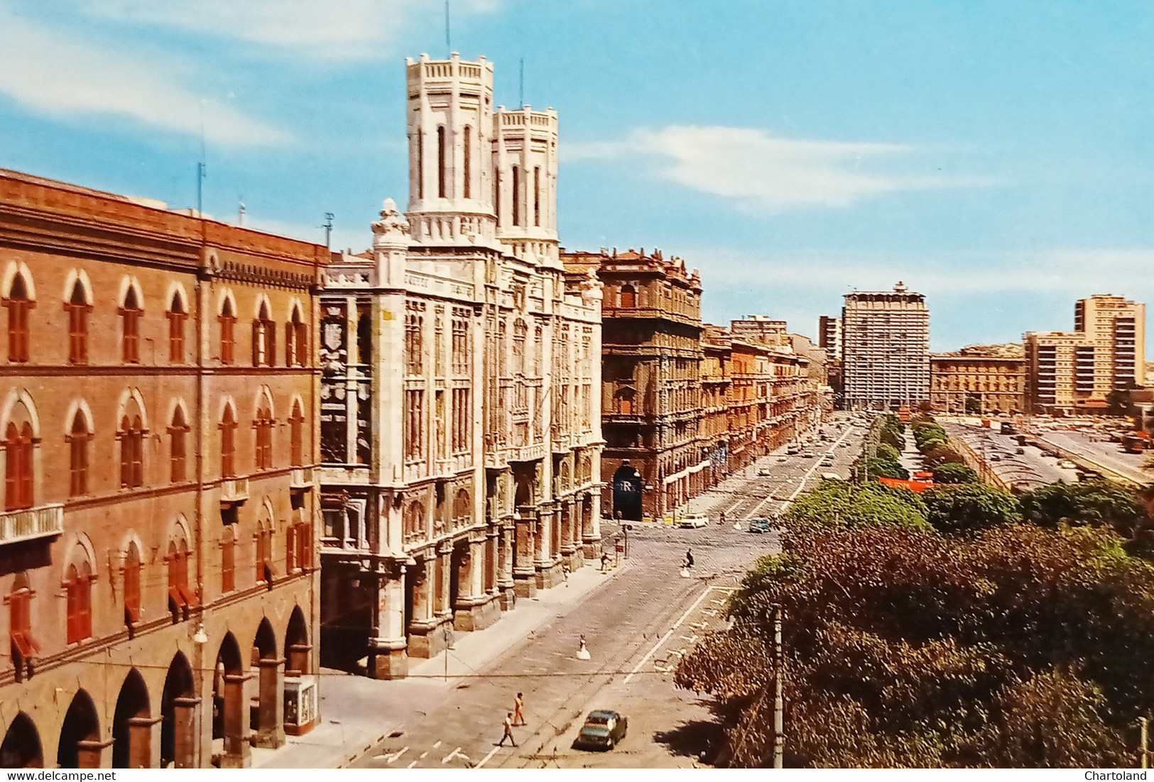 Cartolina - Cagliari - Via Roma - 1973 - Cagliari