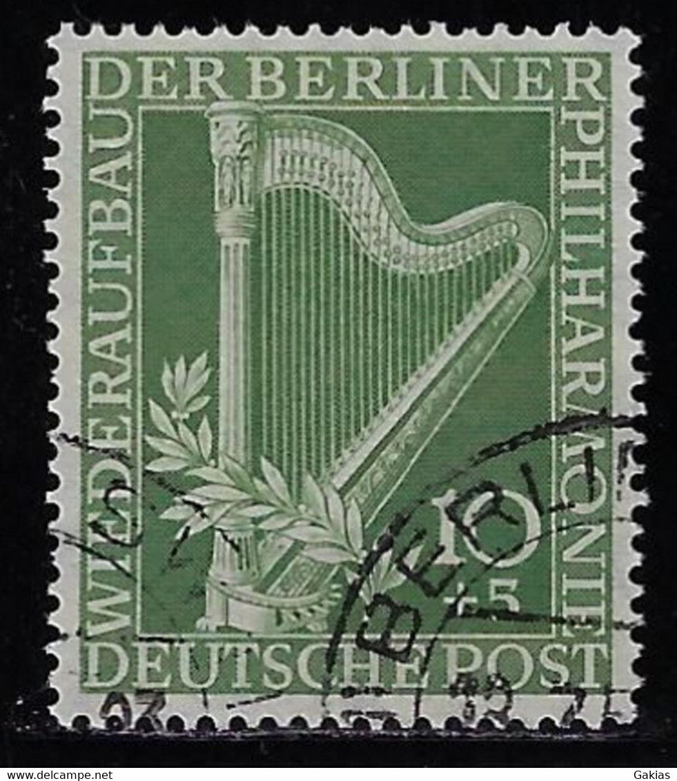 GERMANY/BERLIN, 1950 10+5pf Used - Used Stamps