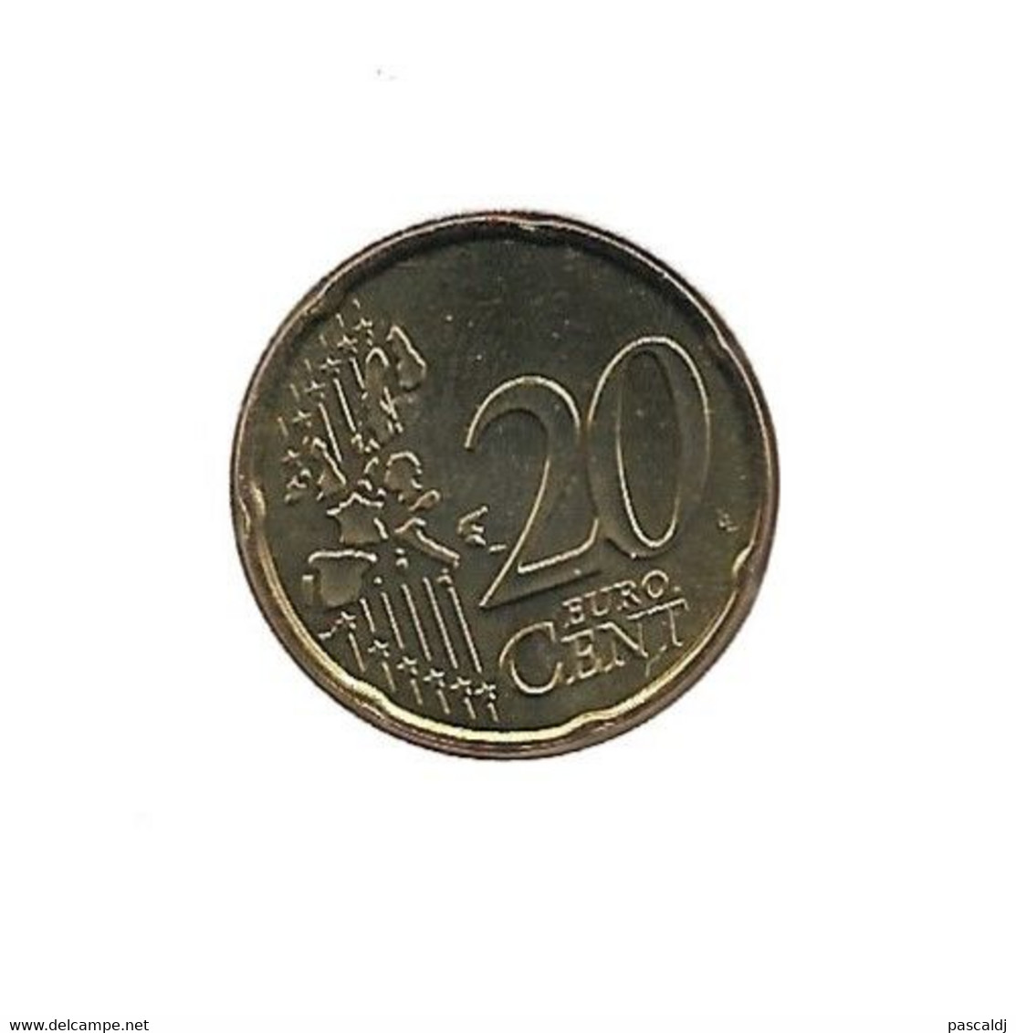 20 Cent - EURO - MONACO  - 2001 - NEUVE / UNC - SOUS 2 BLISTER - 2 Photos - Sonstige & Ohne Zuordnung