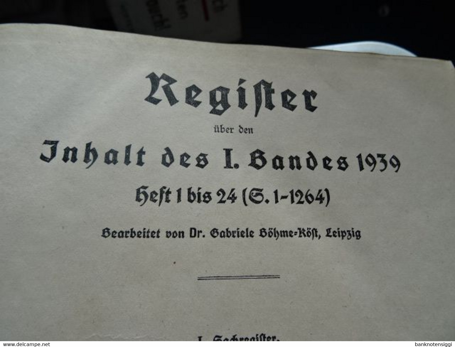 Buch "Deutsches Recht Vereinigt Mit Juristische Wochenschrift " 1939 Band 1 - Law