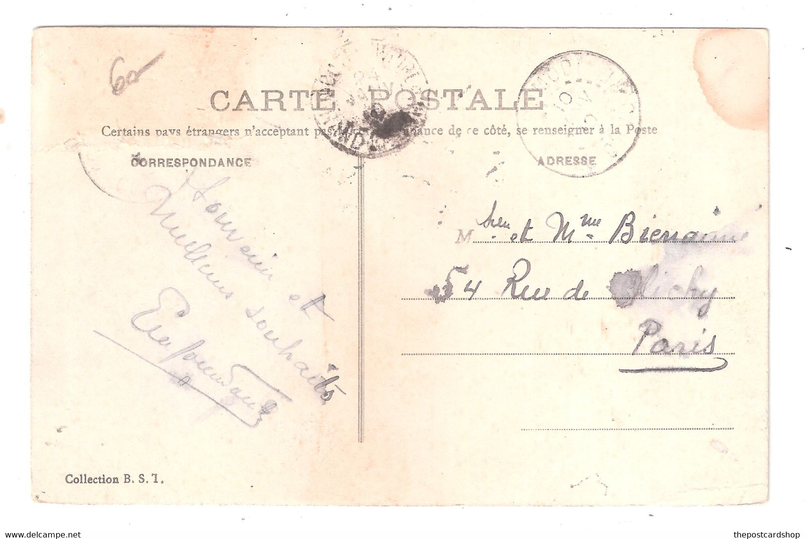 COTE D'IVOIRE - BINGERVILLE - Le Débarcadère CPA AFRIQUE AFRIQUE - USED CHEAP STAMP REMOVED CORNER FAULT TO TOP RIGHTI - Costa D'Avorio