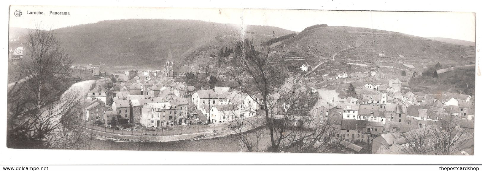 Laroche. Panorama Générale (deux Cartes) Unused - La-Roche-en-Ardenne