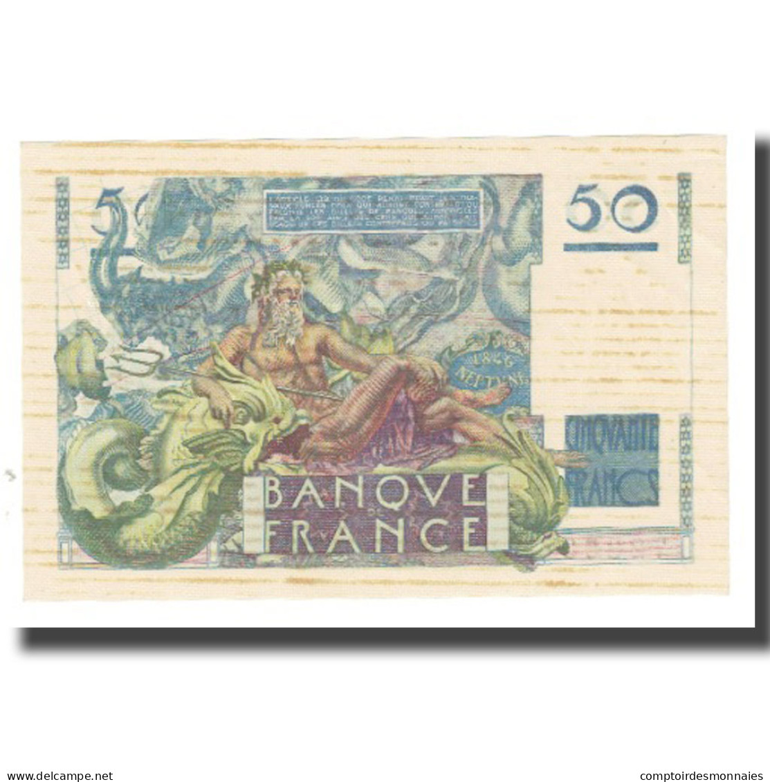 France, 50 Francs, Le Verrier, 1946, P. Rousseau And R. Favre-Gilly, 1946-05-02 - 50 F 1946-1951 ''Le Verrier''