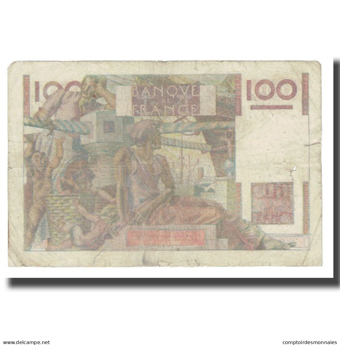 France, 100 Francs, Jeune Paysan, 1950, D AMBRIERES, GARGAM, 1950-11-16, TB - 100 F 1945-1954 ''Jeune Paysan''