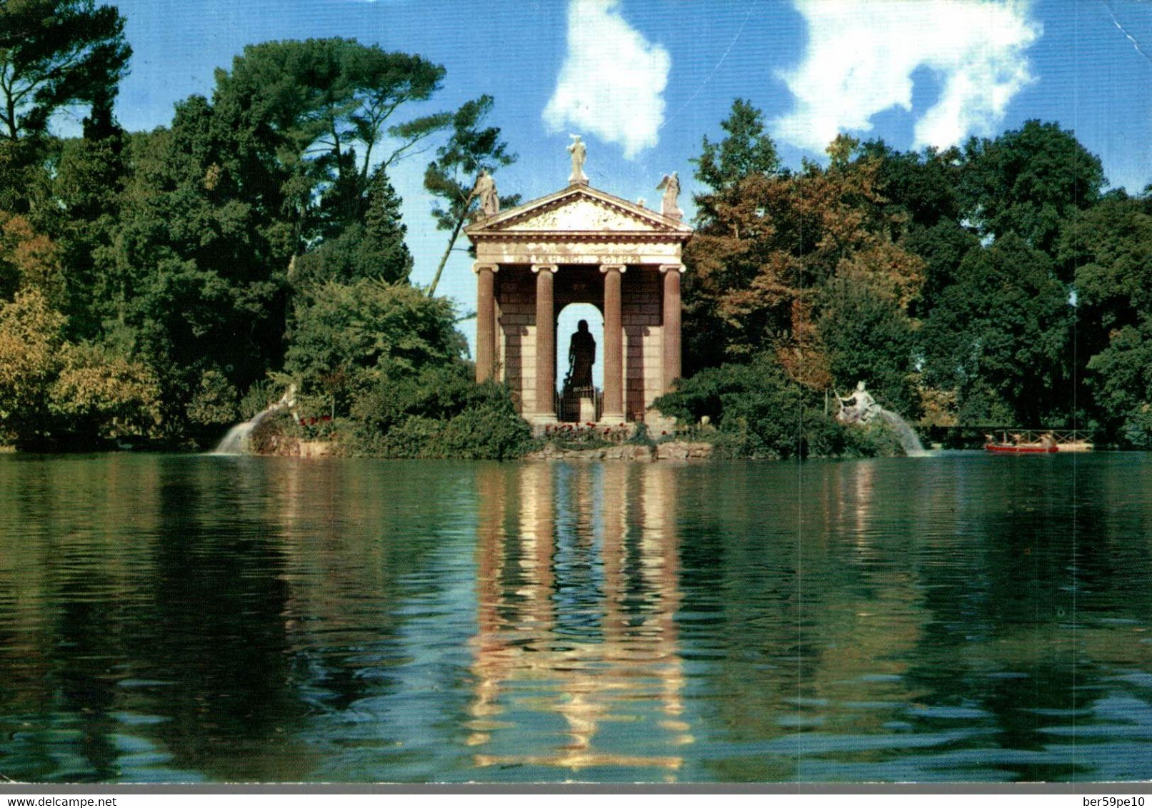 ITALIE ROMA VILLA BORGHESE IL GIARDINO DEL LAGO  LE JARDIN DU LAC - Parks & Gardens