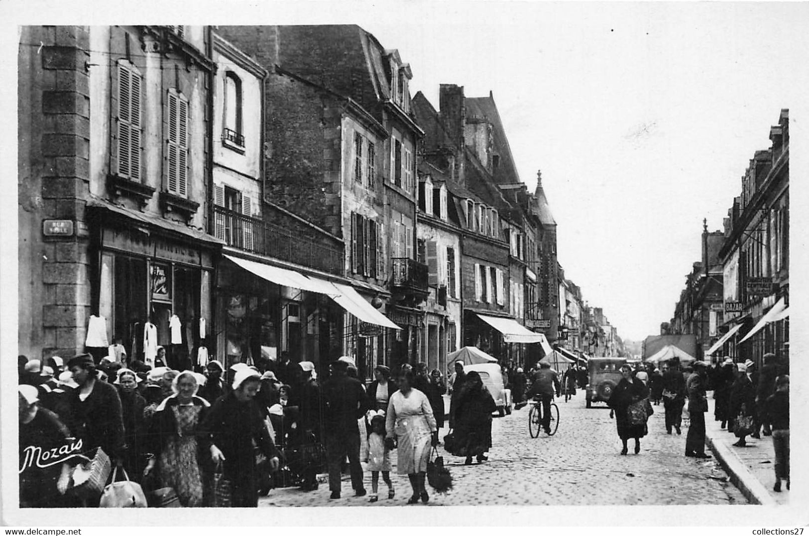 56-PONTIVY- LA RUE DE NEUILLAC - Pontivy