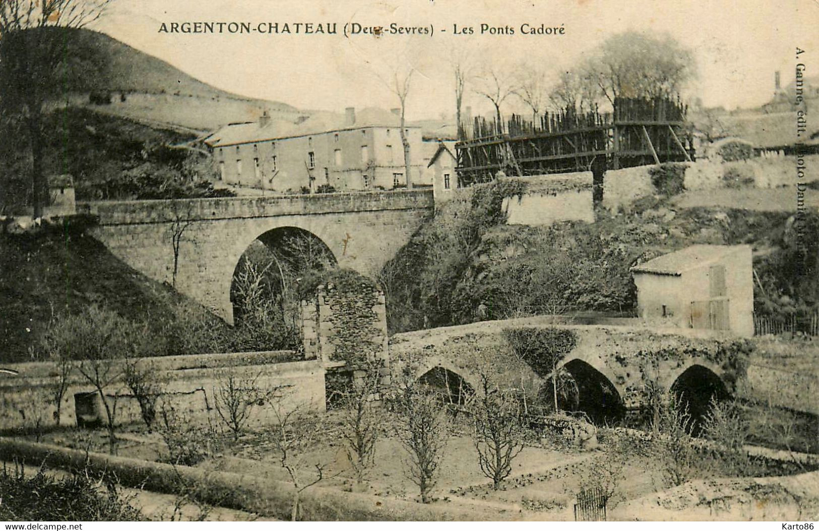 Argenton Chateau * 1906 * Les Ponts Cadoré - Argenton Chateau