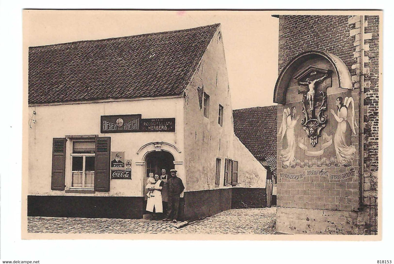 Keerbergen Straatje Langs De Kerk  IN DEN ROODEN LEEUW  HERBERG - Keerbergen