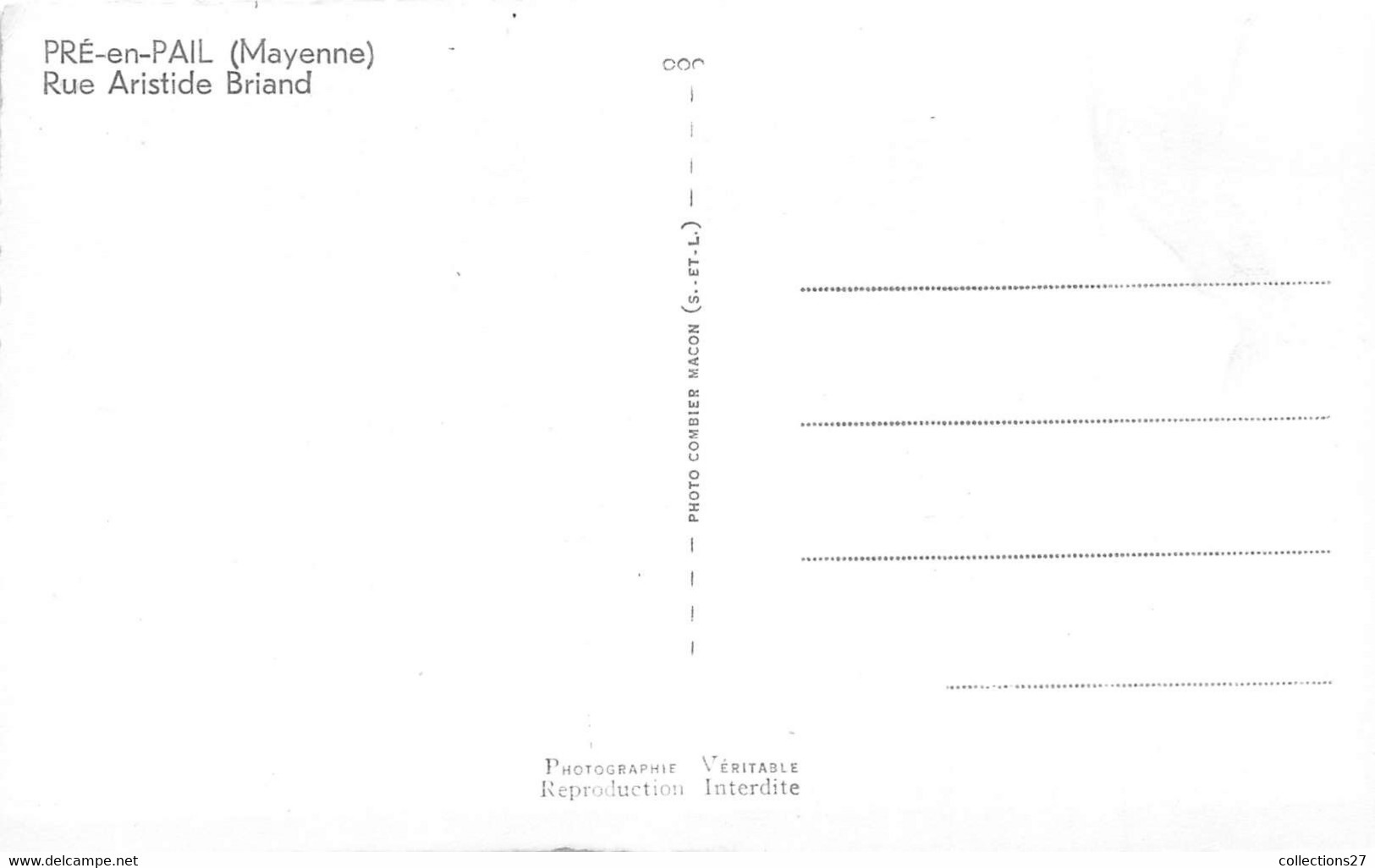 53-PRE-EN-PAIL- RUE ARISTIDE BRIAND - Pre En Pail