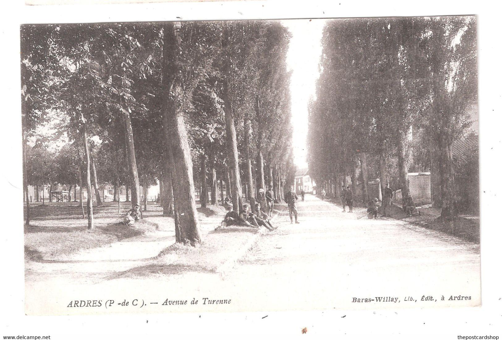 62 - Ardres - Avenue De Turenne - Animé UNUSED - Ardres