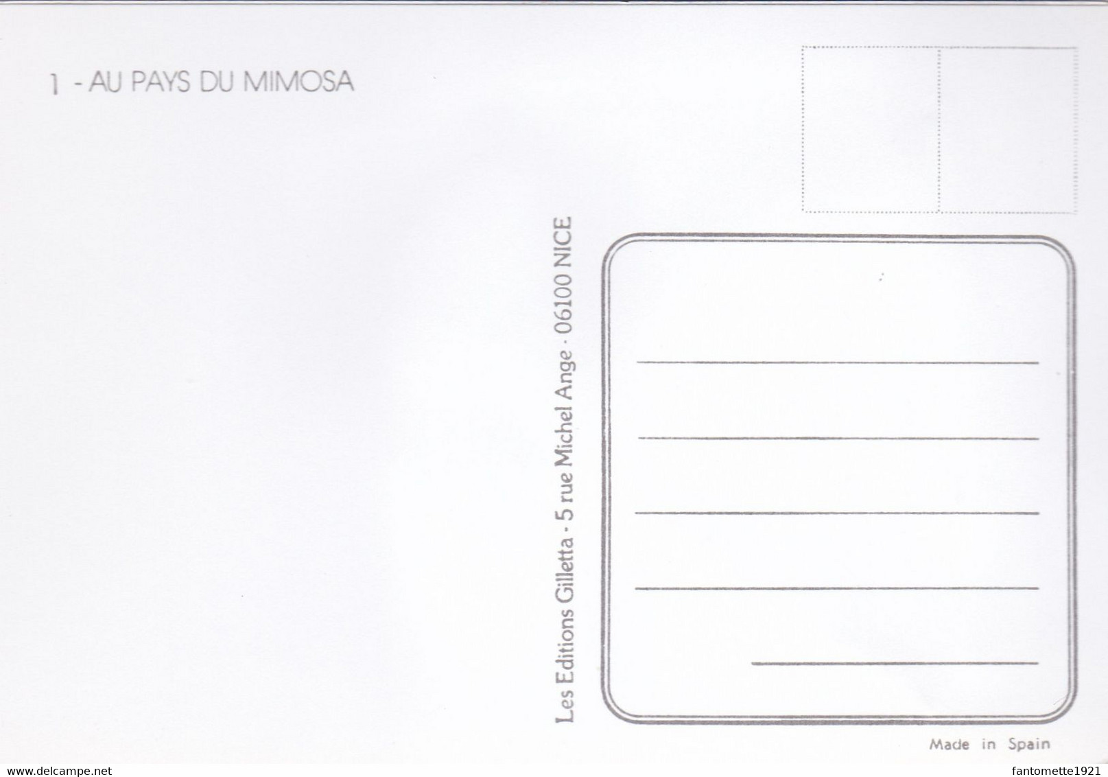 COSTUME AU PAYS DU MIMOSA /CP BRODEE ET HABILLEE (SOL6) - Brodées