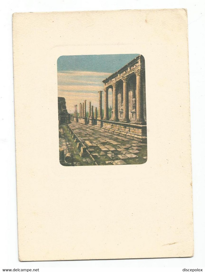 P6499 Merida - Teatro Romano - Illustrazione Illustration Dandolo Bellini / Non Viaggiata - Mérida