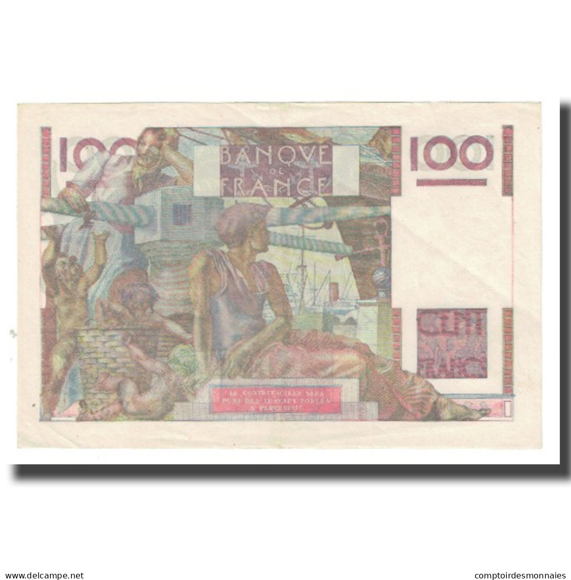 France, 100 Francs, Jeune Paysan, 1953, D AMBRIERES, GARGAM, 1953-02-05, SUP - 100 F 1945-1954 ''Jeune Paysan''