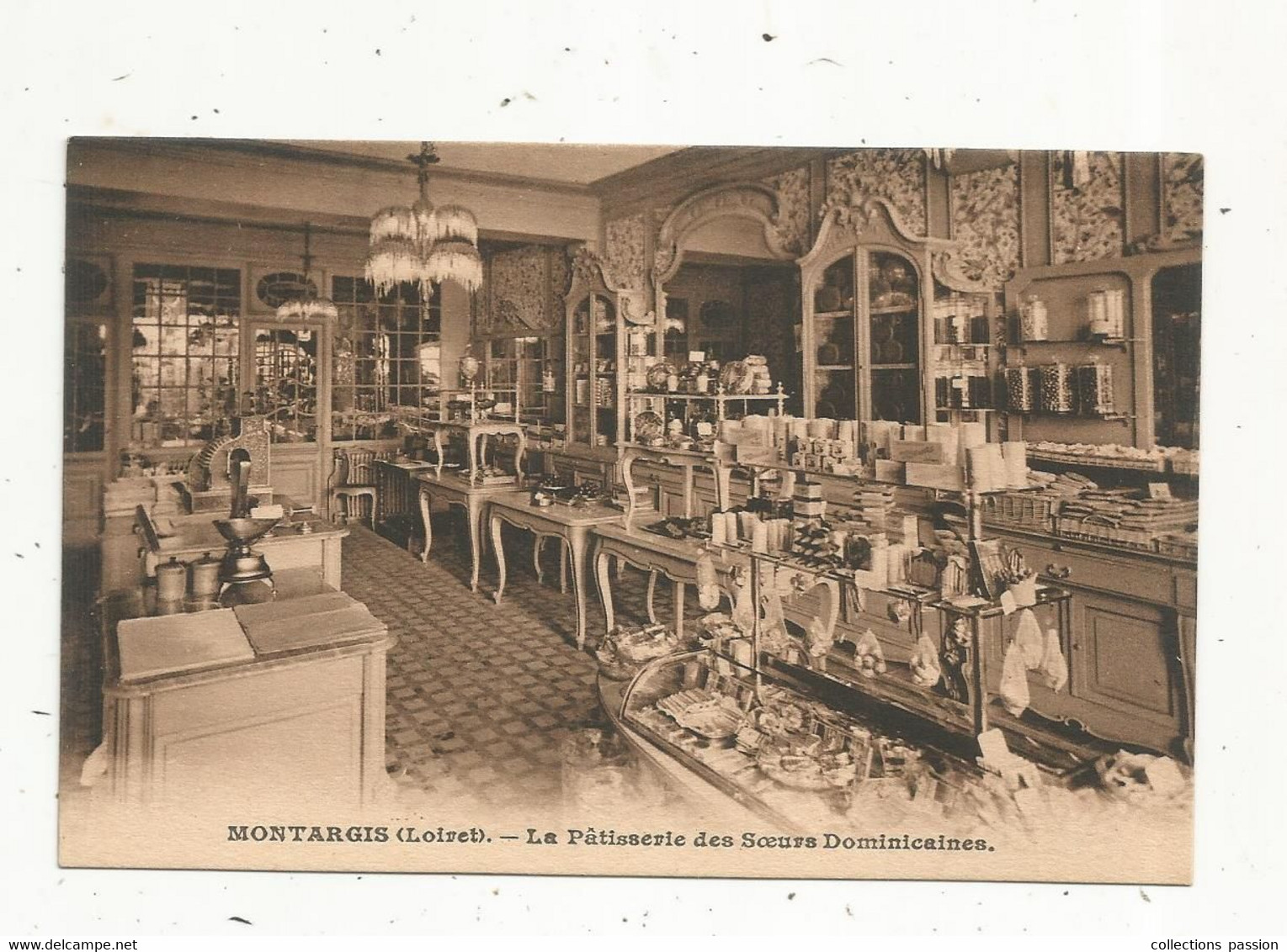 Cp, Commerce ,confiserie De Luxe AU DUC DE PRASLIN ,maison De La Prasline Mazet  De Montargis ,patisserie Des Soeurs.... - Shops