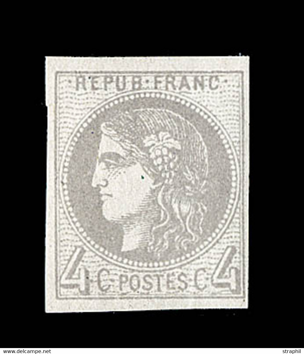 (**) EMISSION DE BORDEAUX - 1870 Bordeaux Printing