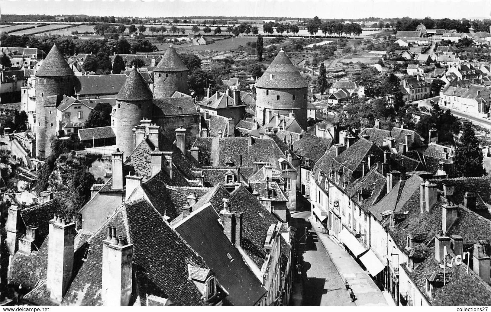 21-SEMUR-EN-AUXOIS- VUE GENERALE - Semur