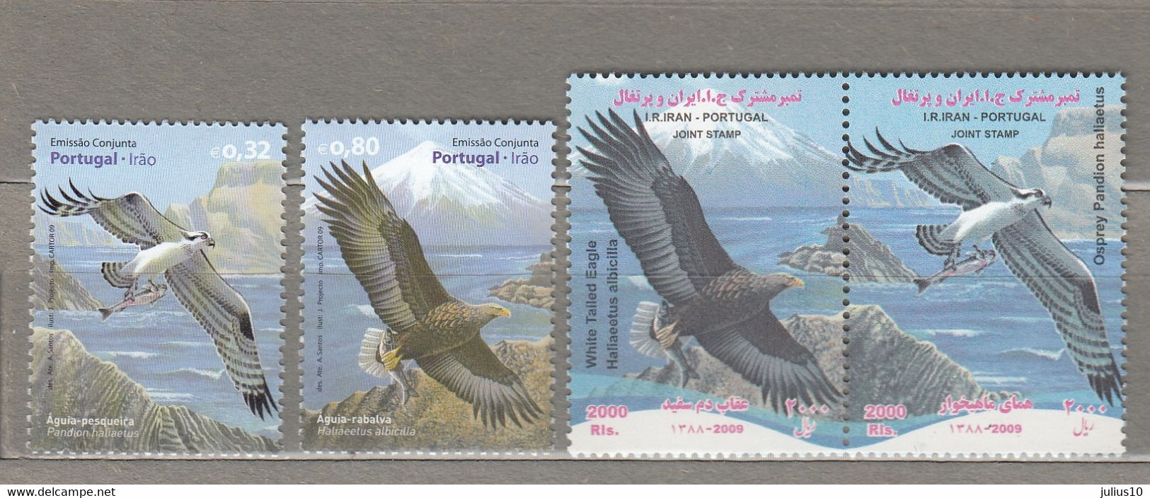 Portugal 2000 Joint Issue With Iraq Fauna Birds MNH(**) #30165 - Sonstige & Ohne Zuordnung