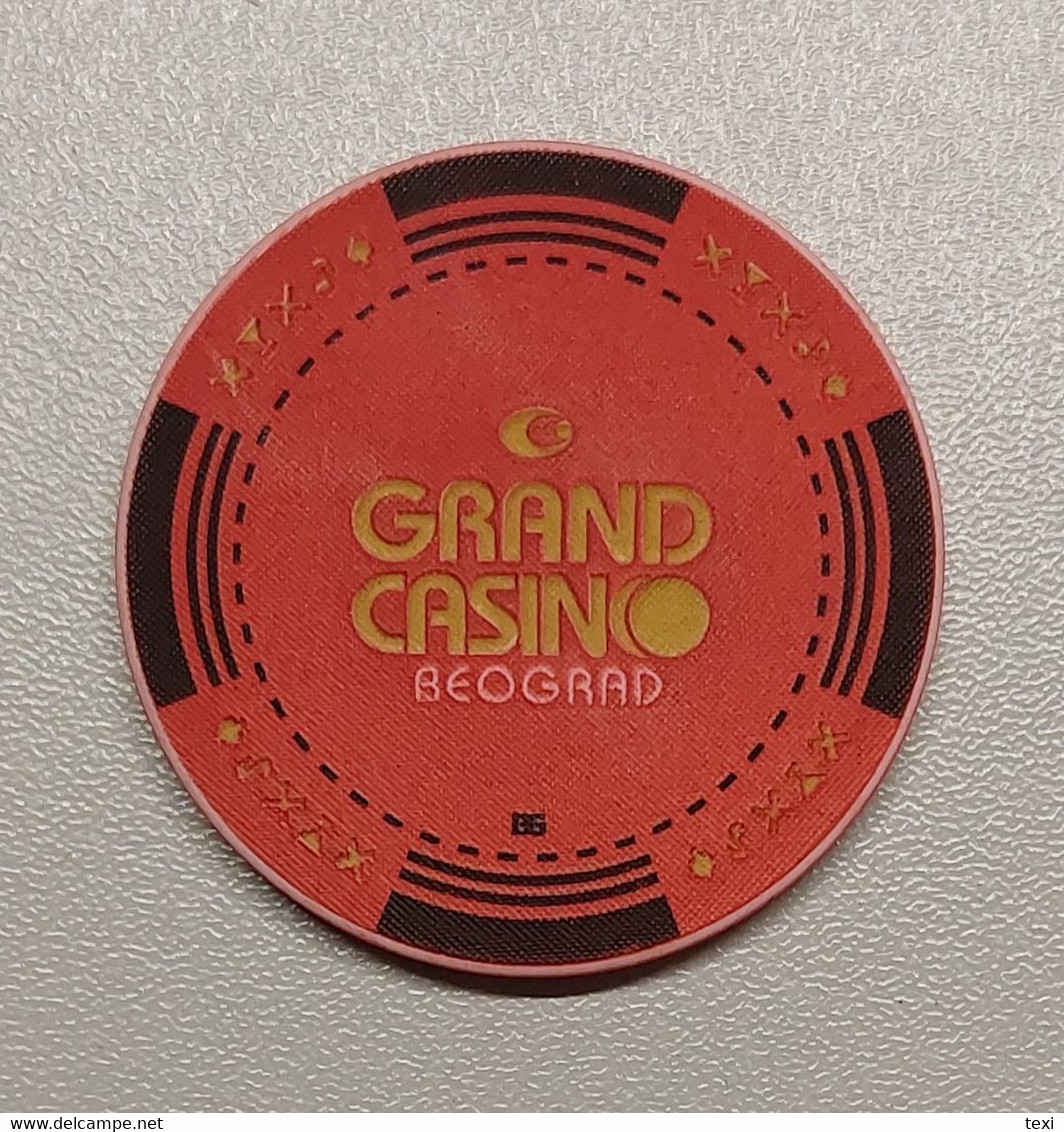 Casino Token Serbia Yugoslavia GRAND CASINO BEOGRAD - Casino