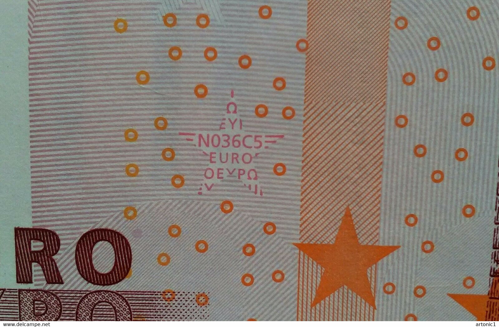 10 Euro Banknote Greece (Y) 2002, Trichet Signature, Printer/plate N036, GEM UNC - 10 Euro