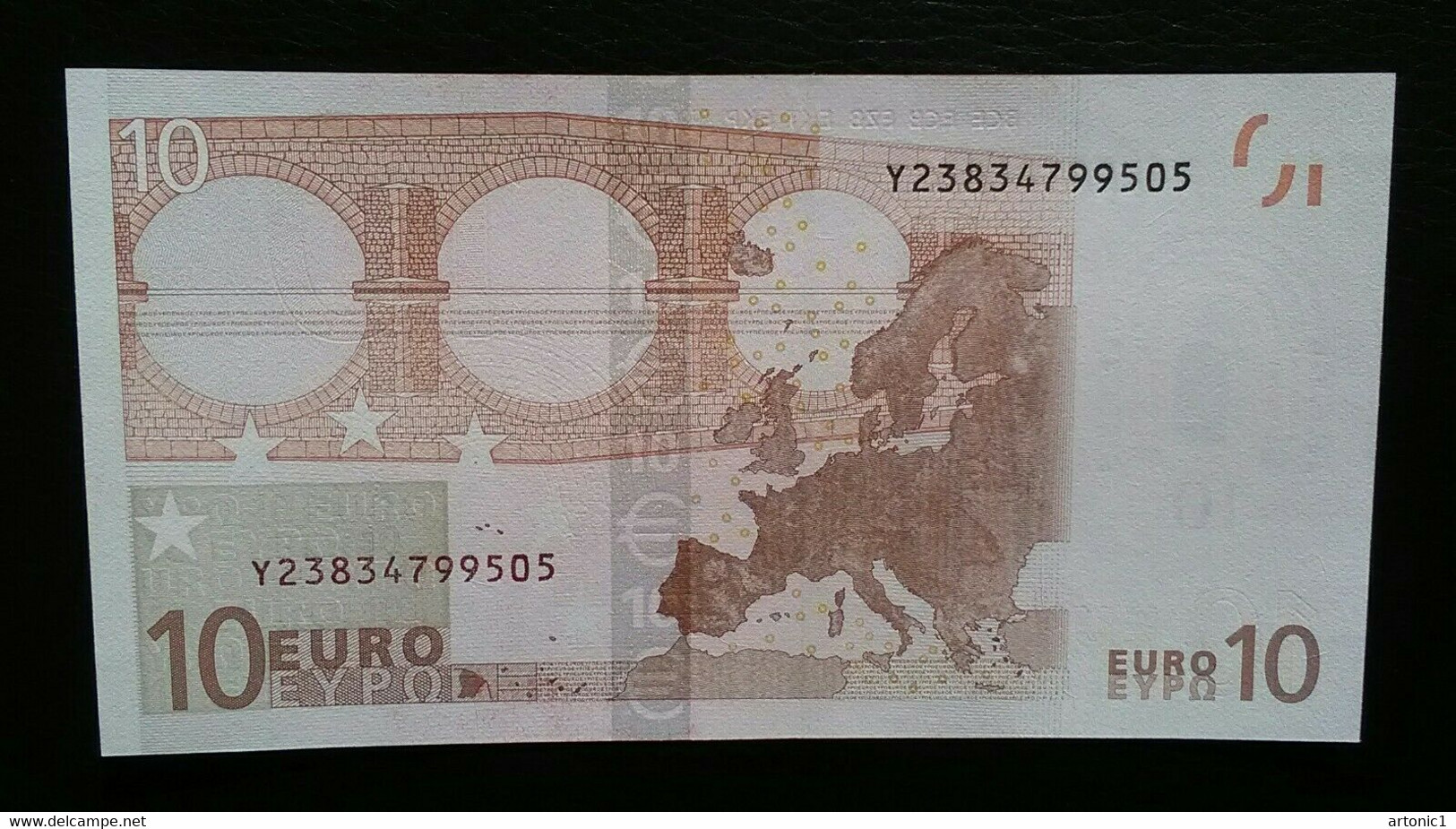 10 Euro Banknote Greece (Y) 2002, Trichet Signature, Printer/plate N036, GEM UNC - 10 Euro