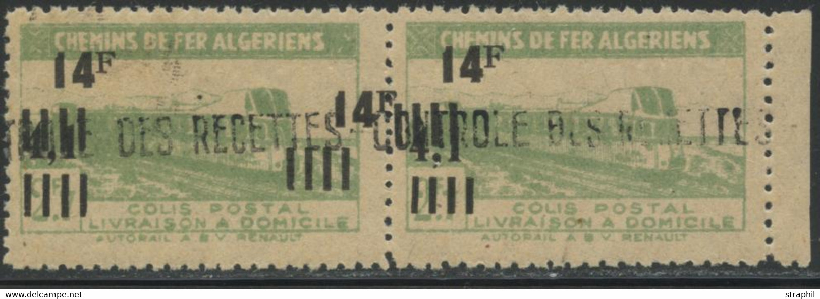 ** ALGERIE - COLIS POSTAUX - Parcel Post