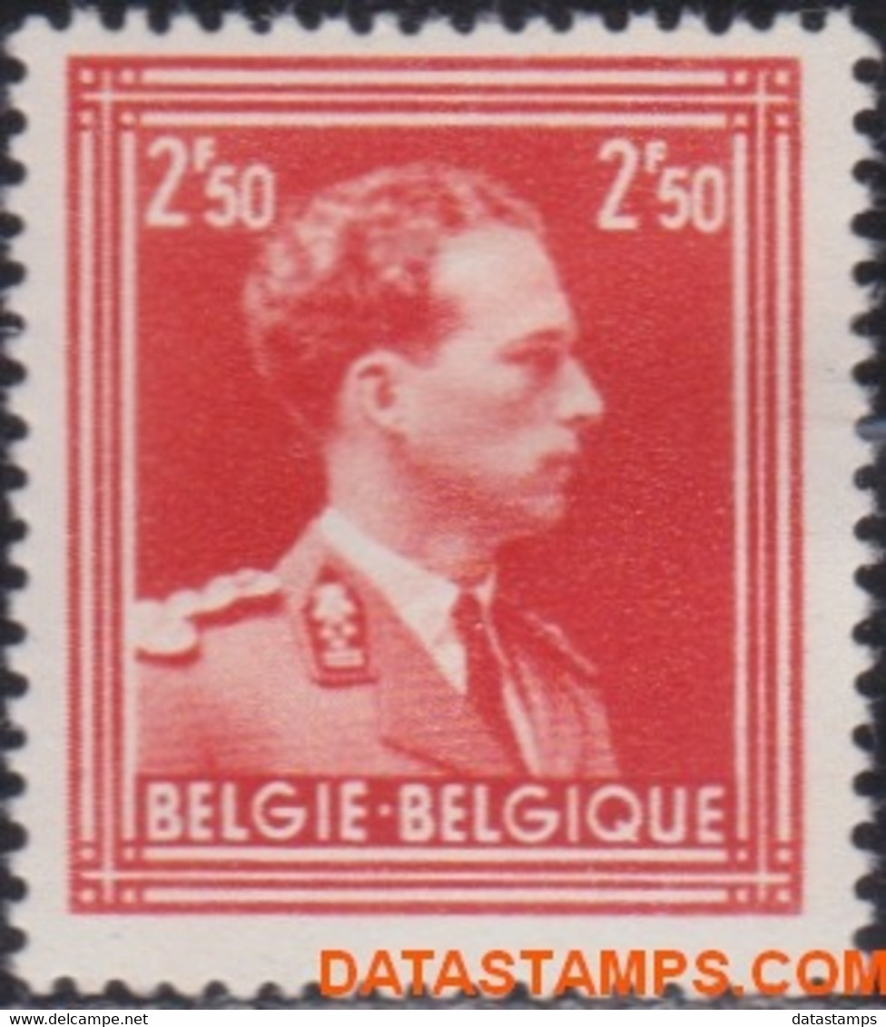 België 1951 - OBP:846a, Stamp - XX - Leopold III Open Collar - Unused Stamps