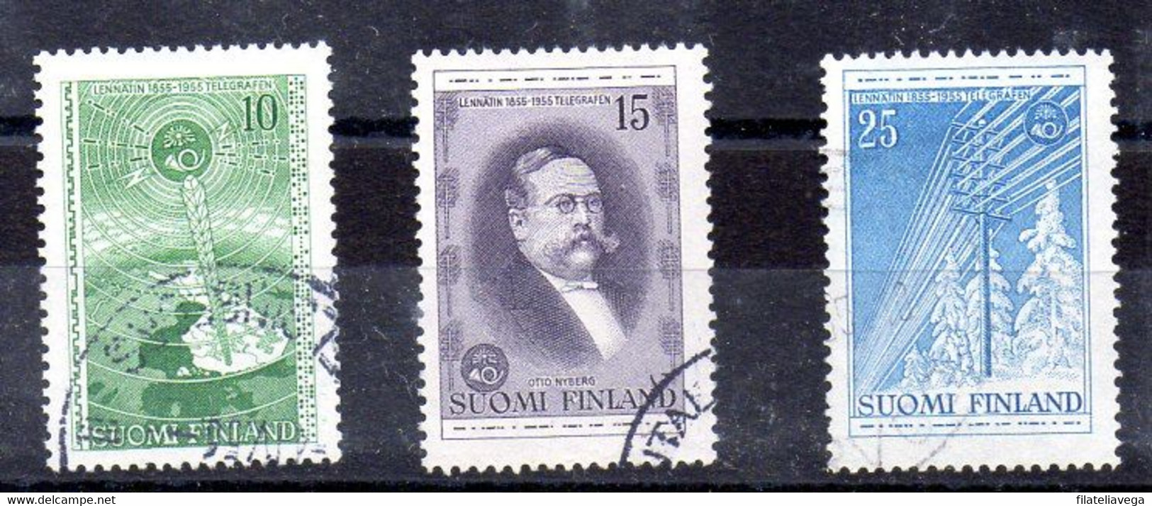 Finlandia Serie N ºYvert 433/35 O - Used Stamps