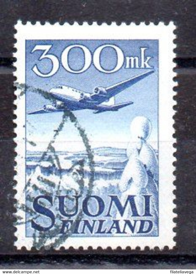 Finlandia Serie Aéreo N ºYvert 3 O - Usados