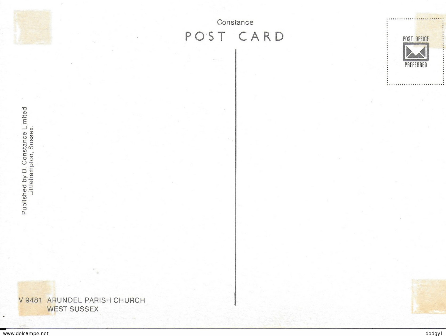 ARUNDEL PARISH CHURCH, ARUNDEL, SUSSEX, ENGLAND. UNUSED POSTCARD  Fq3 - Arundel