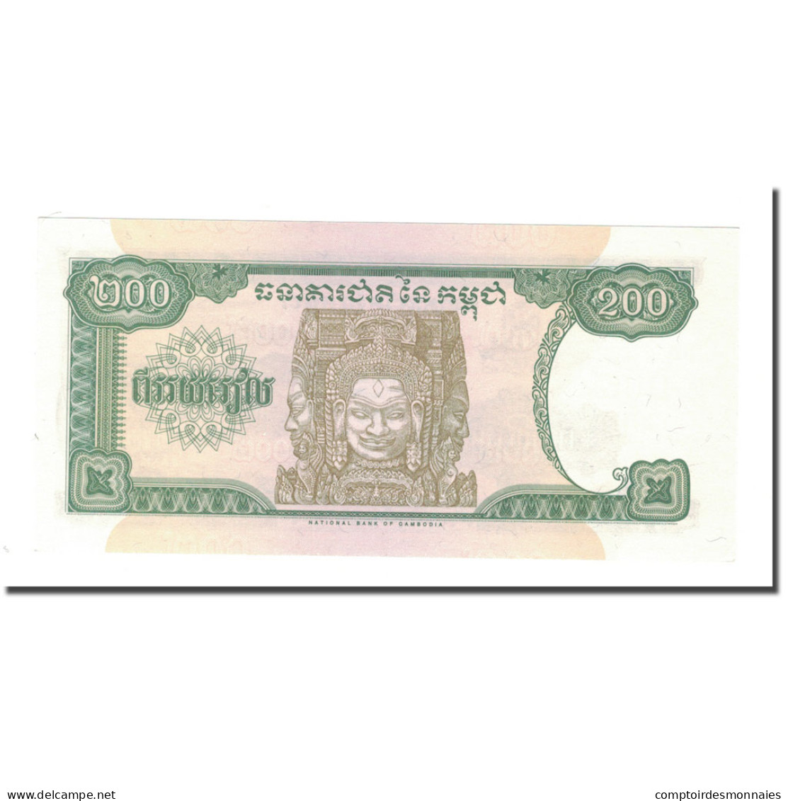 Billet, Cambodge, 200 Riels, KM:42b, NEUF - Cambodge