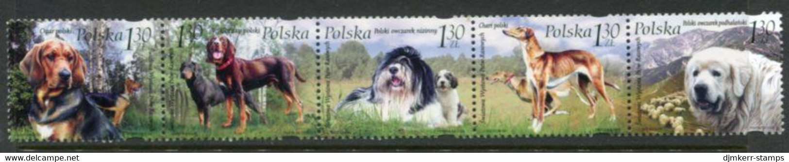 POLAND 2006 Dogs MNH / **.  Michel 4289-93 - Neufs