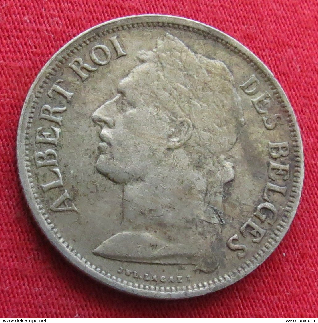 Congo Belgian 1 Franc 1930  Belgish - Sonstige & Ohne Zuordnung