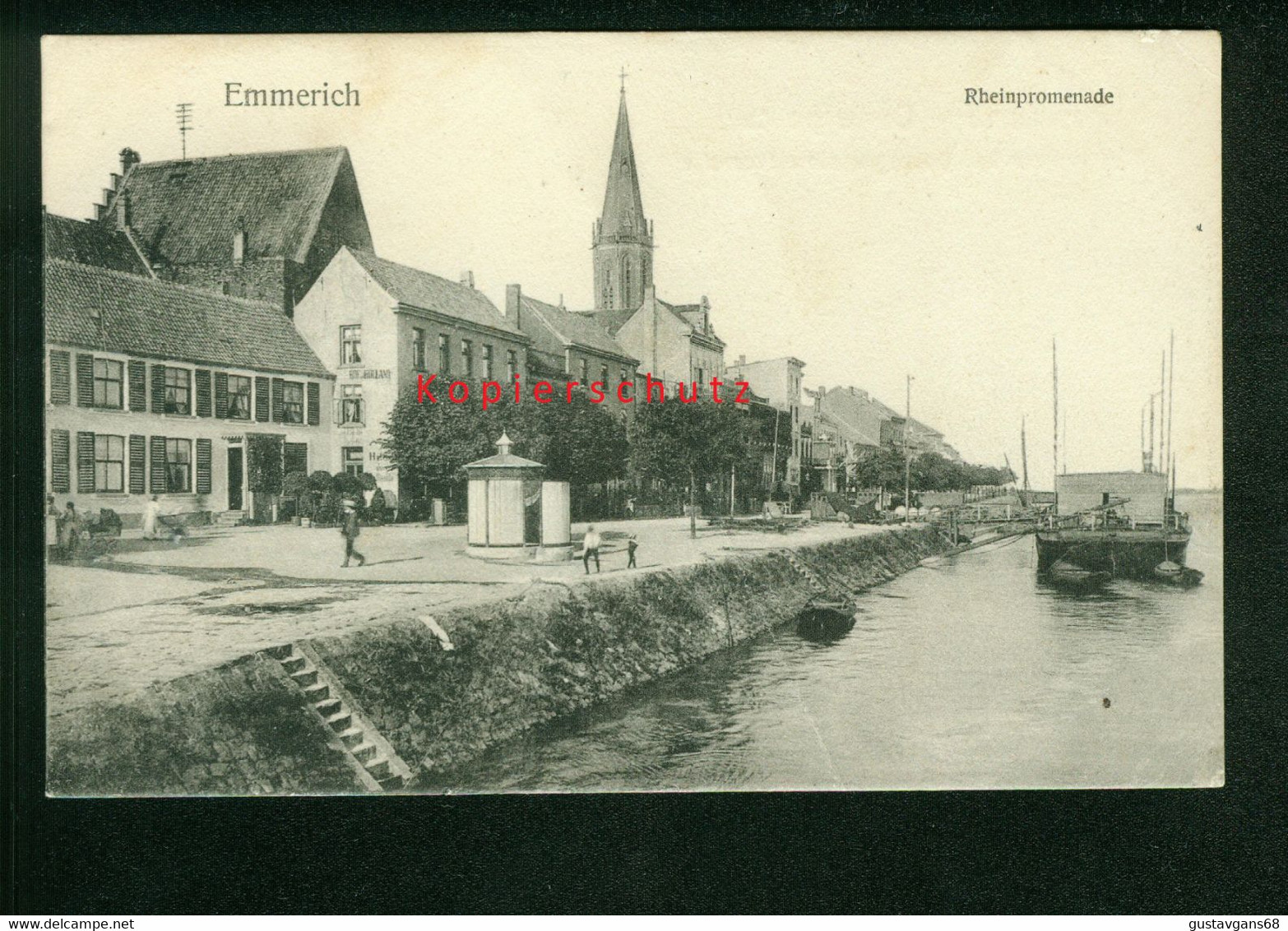 AK Emmerich, Rheinpromenade, Kreis Kleve, Ungelaufen - Emmerich