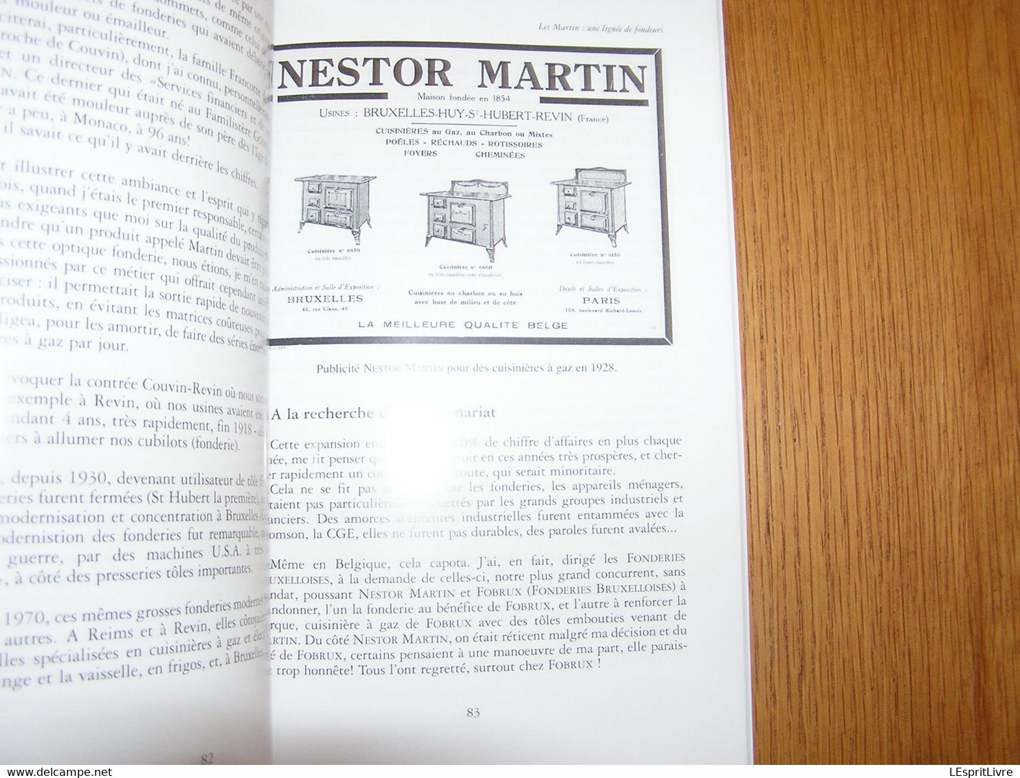 FONDERIES DE FER et POÊLERIES Régionalisme Fonderie Couvin Poêle Chauffage Gaz Deville Nestor Martin Somy Lion Industrie