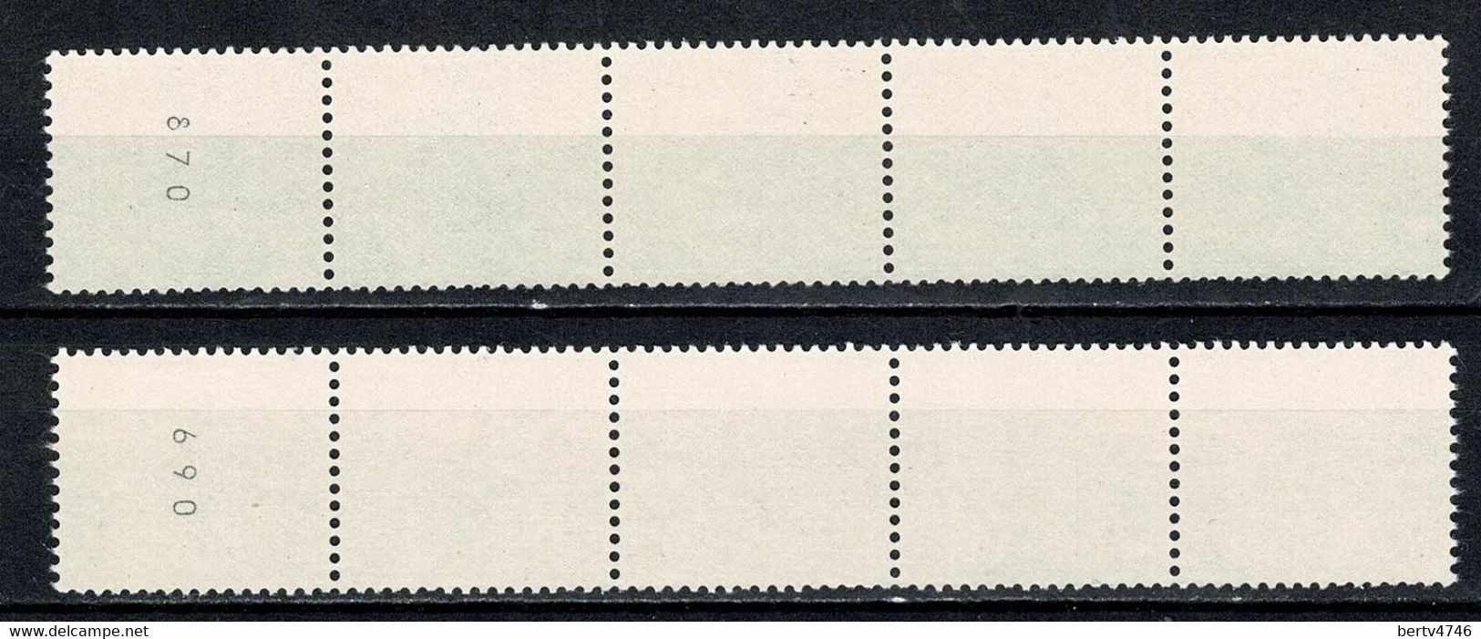 Belg. 1973 R 46**, R 50**  MNH (2 Scans) - Franqueo