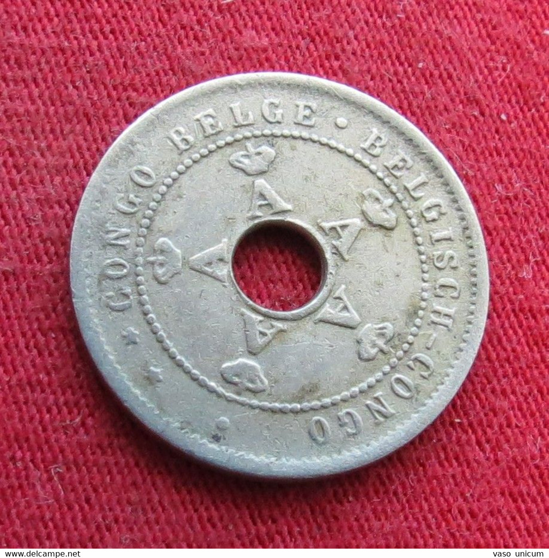 Congo Belgian 5 Centimes 1925  Belgish  #2 - Sonstige & Ohne Zuordnung