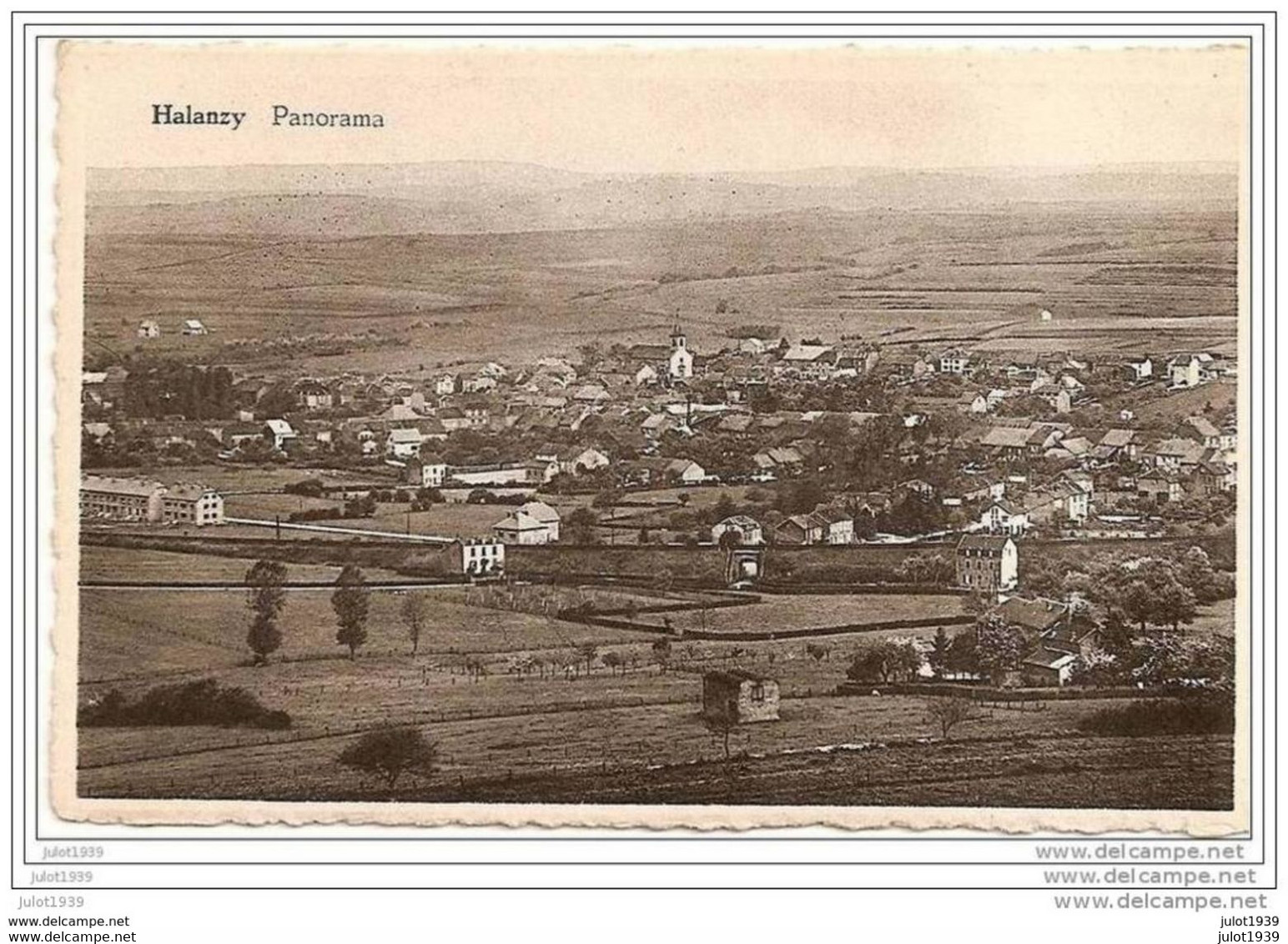 HALANZY ..-- Panorama . USINES . - Aubange