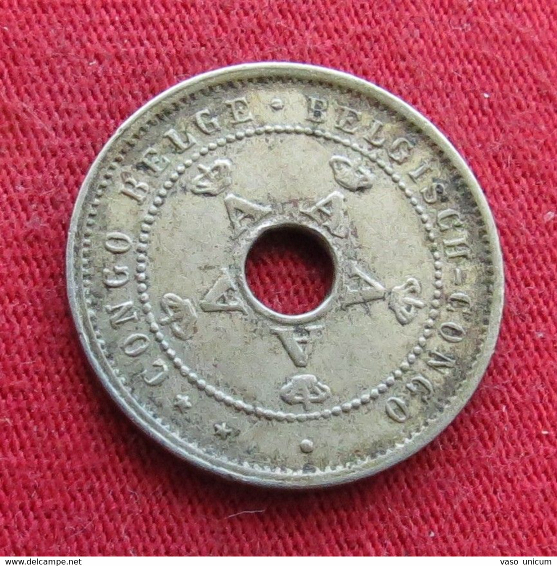 Congo Belgian 5 Centimes 1926  Belgish  #2 - Andere & Zonder Classificatie