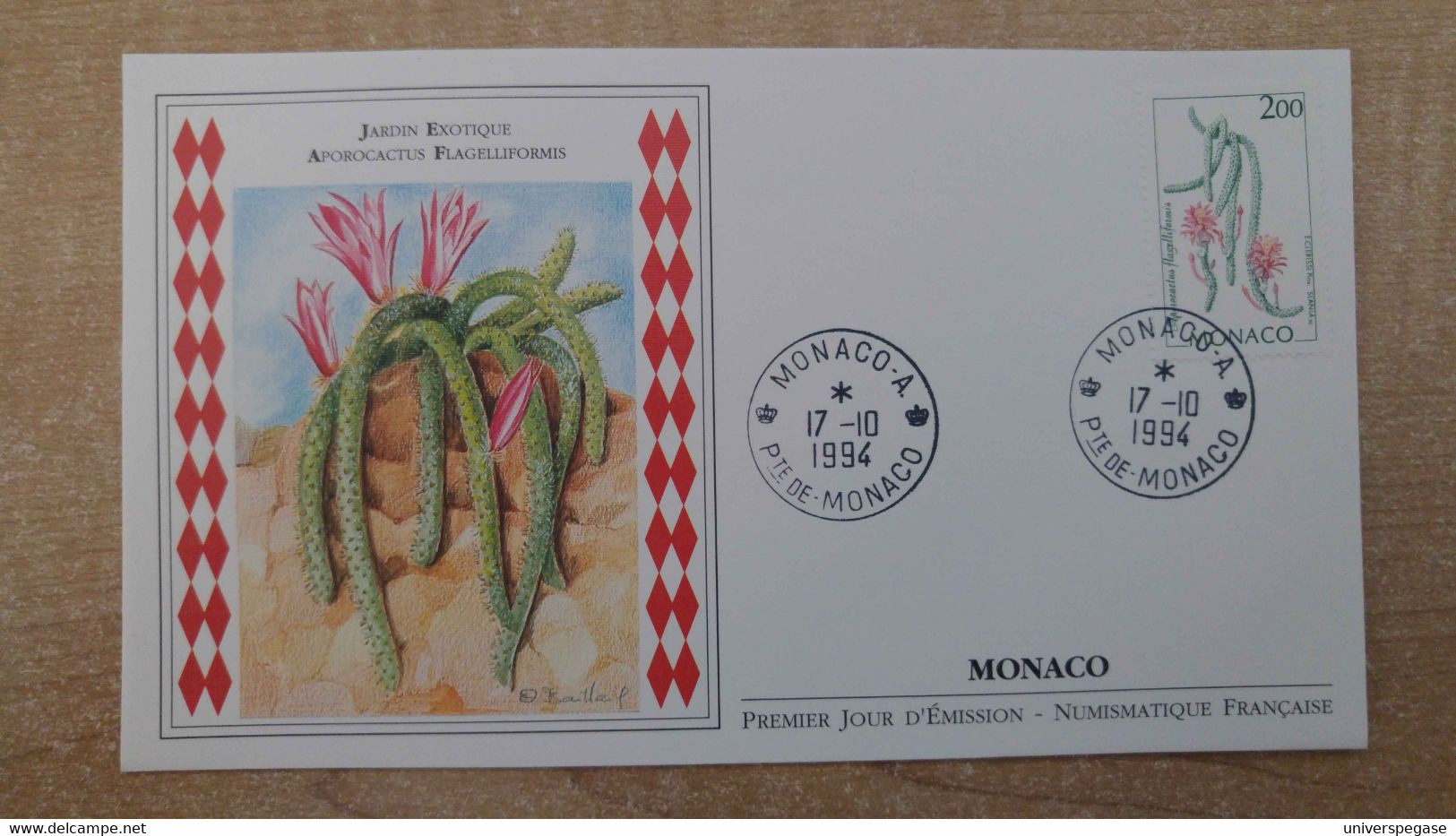 N°1970 - FDC Flore Du Jardin Exotique - Cactus - FDC