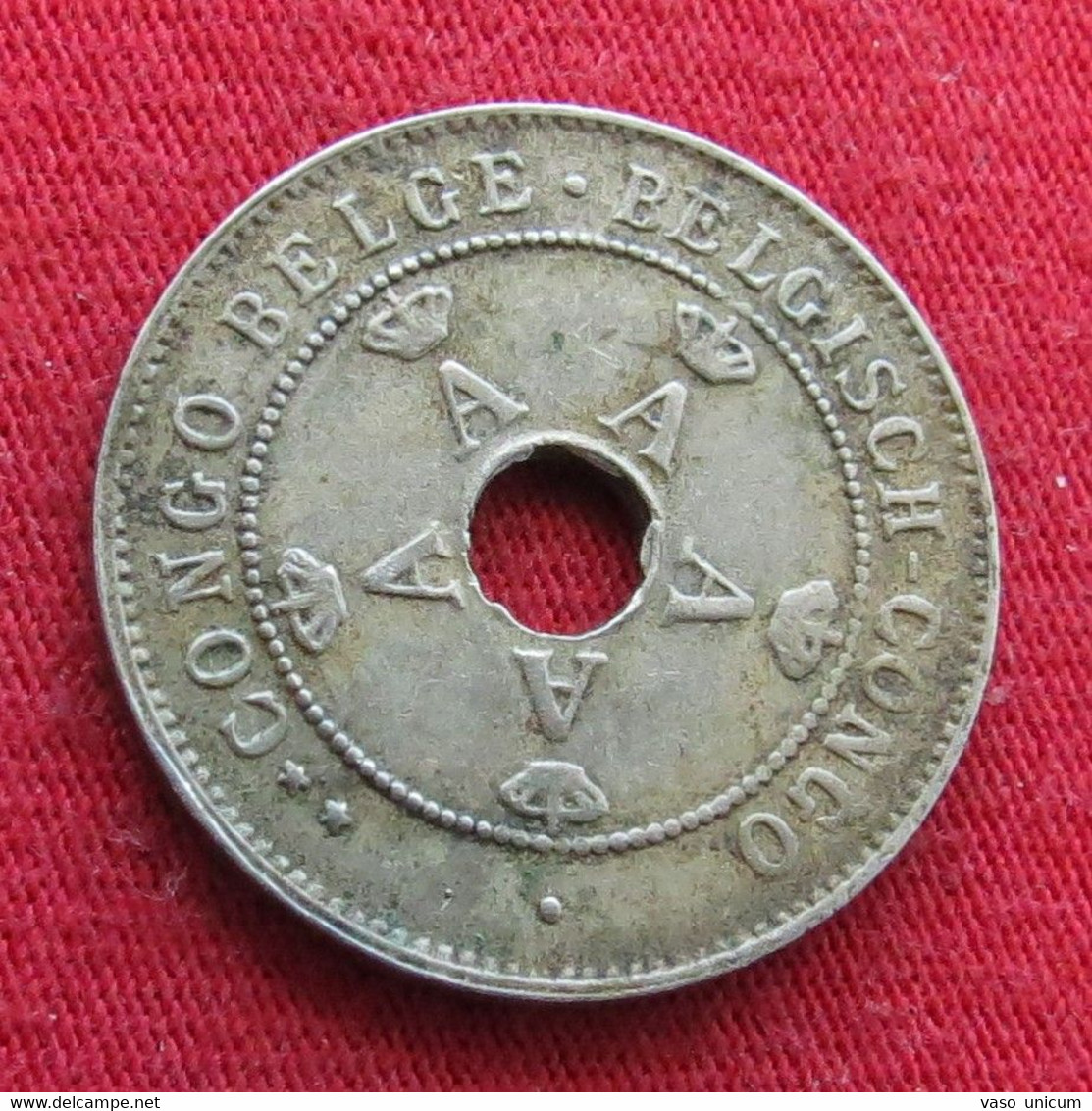 Congo Belgian 10 Centimes 1927  Belgish - Otros & Sin Clasificación