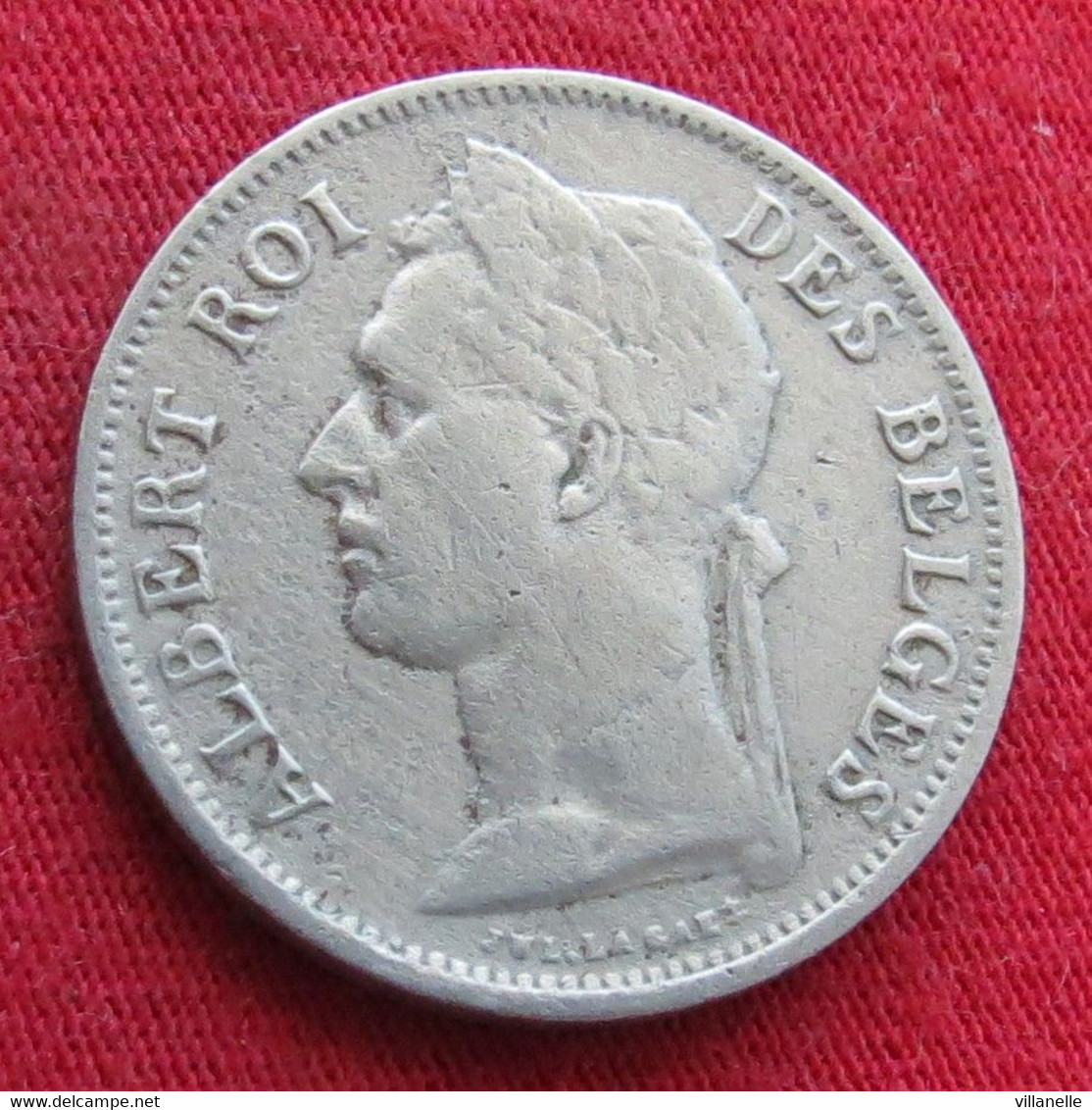 Congo Belgian 50 Centimes 1927 Belgish  #2 Wºº - 1910-1934: Albert I