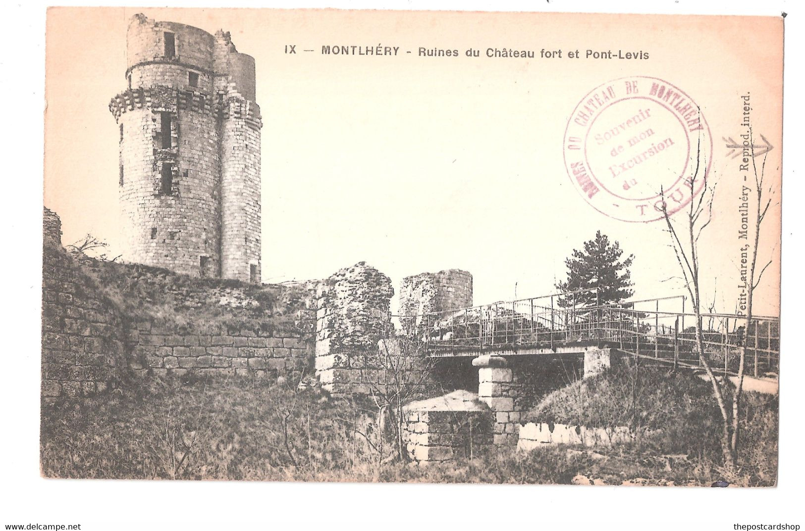 Montlhéry-Ruines Du Château-fort De Monthléry- UNUSED - Montlhery