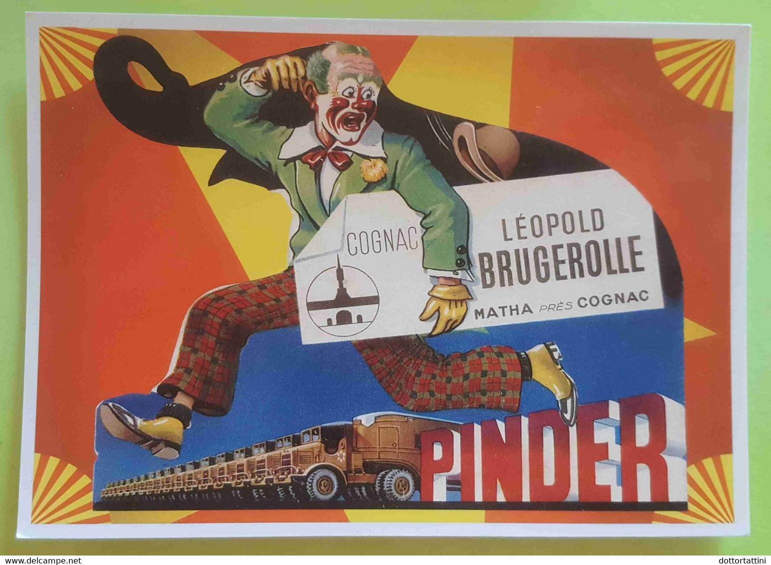 CIRQUE PINDER - COGNAC LEOPOLD BRUGEROLLE - Circus, Circo - Circo