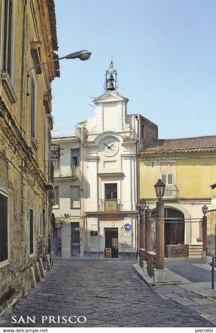 (P541) - SAN PRISCO (Caserta) - Centro Storico, La Torre Dell'Orologio - Caserta