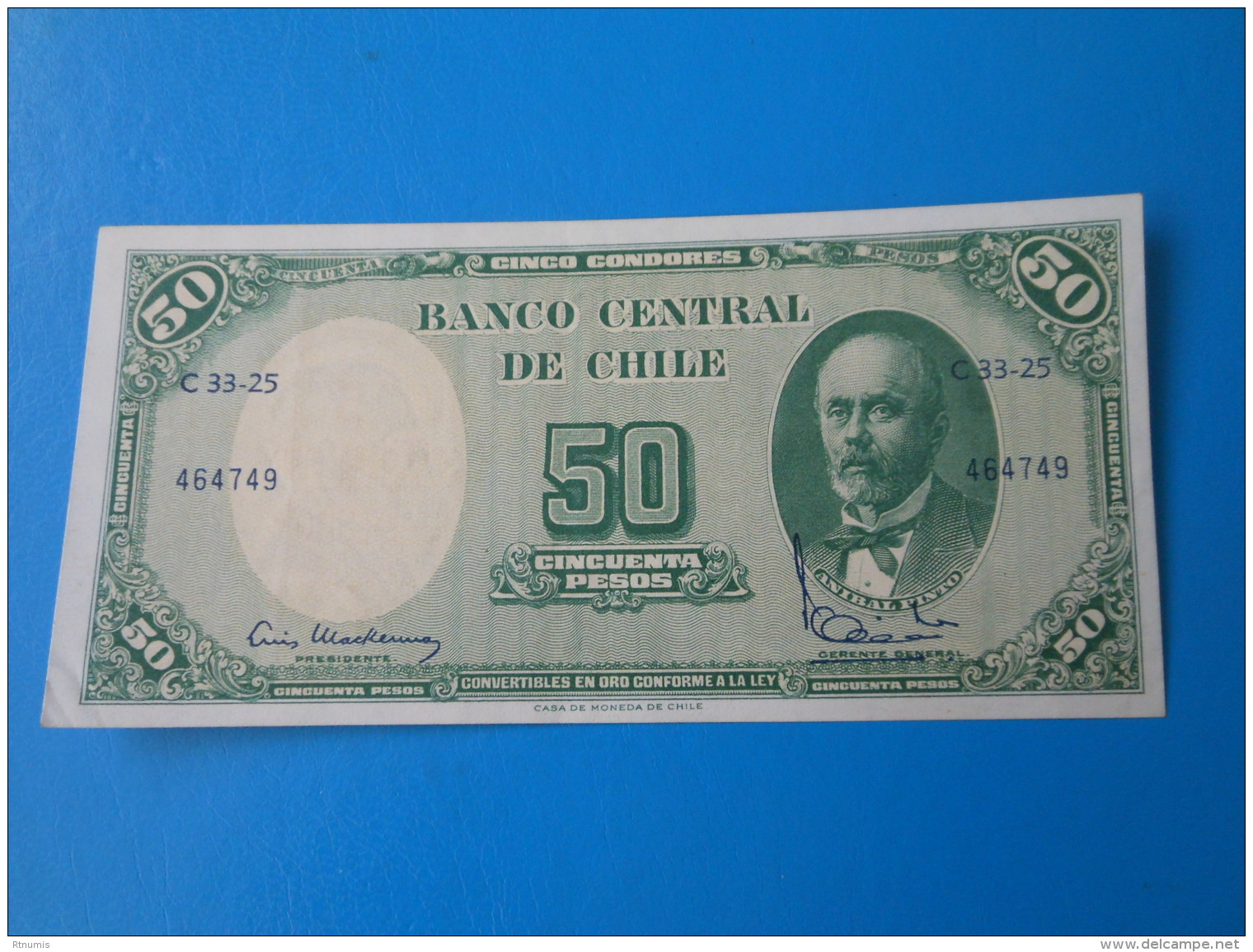 Chili Chile 5 Centesimos De Escudo 1960-1961 P126 SUP XF - Chile