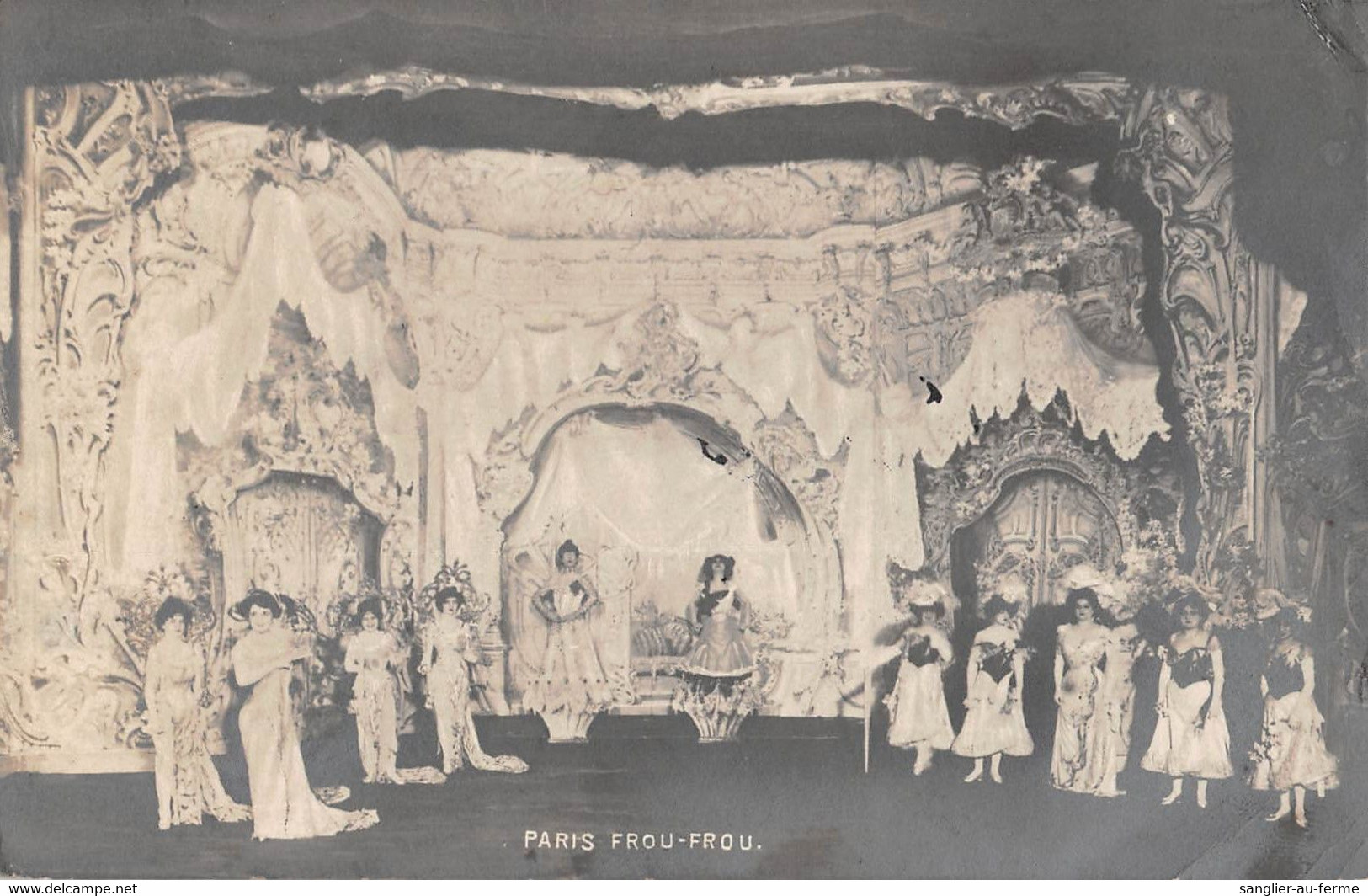 CPA 75 PARIS XVIIIe MONTMARTRE CABARET PARIS FROU FROU - Paris (18)