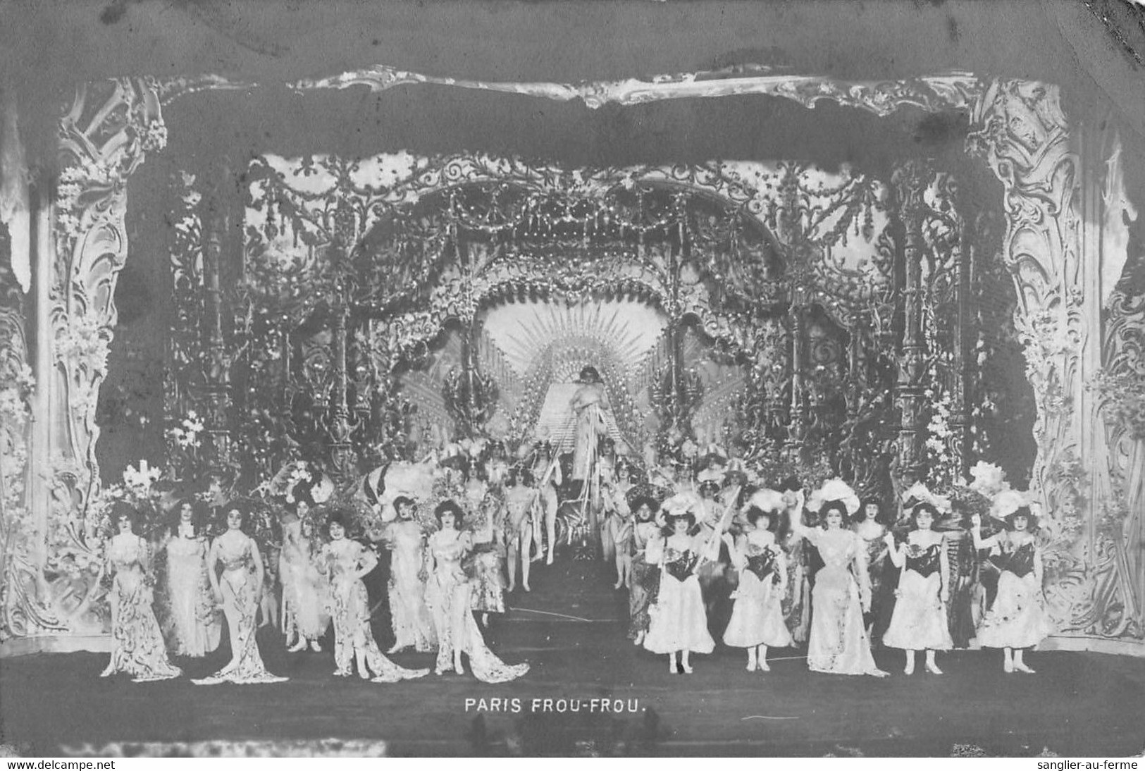 CPA 75 PARIS XVIIIe MONTMARTRE CABARET PARIS FROU FROU - Paris (18)