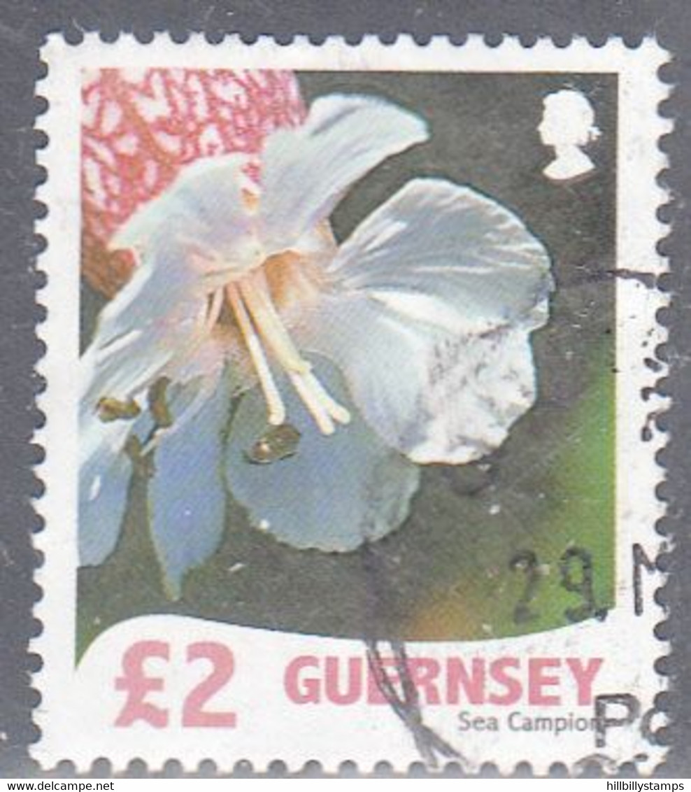 GUERNSEY   SCOTT NO  984  USED   YEAR  2008 - Guernesey